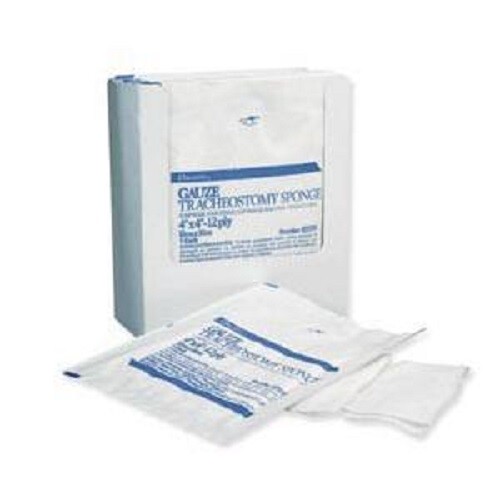 Derma Sciences Non-Woven Tracheotomy/Drain Sponge 2” x 2”, 6-Ply -35/Box