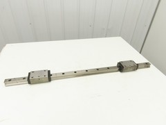 Rexroth Star SP 35 Linear Bearing LM Guide Rail 2-Blocks 34mm x 1020mm 40″L