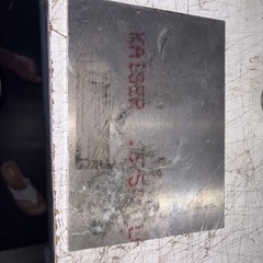 7050 T7451 Kaiser Select Aerospace Aluminum Plate .375”x6”x8”