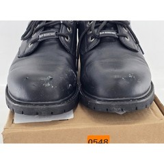 Skechers Work Shoes Mens 12 Black Relaxed Fit Memory Foam Slip Resistant – Good