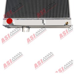 For Toyota Forklift Radiator All Aluminum Core Cooling Radiator 3 Row ASI