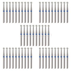 100 Types Dental FG Diamond Burs For High Speed Handpiece Friction Grip 50pcs