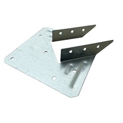 Sandbaggy U-Shaped Hurricane Tie for Rafters / Trusses – 18 Gauge (Galvanized)