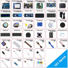 Rexqualis Super Starter Kit Based on Arduino UNO R3 with Tutorial and Controller