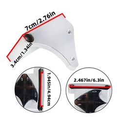 Polished Billet Aluminum Timing Tab Adjustable Pointer Balancer for Chevy SBC…