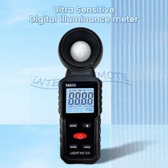 Light Meter Digital Illuminance Meter Luxmeter Luminometer Photometer 200000Lux-