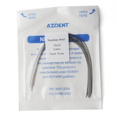 AZDENT Dental Orthodontic Arch Wire Rectangular Stainless steelFor Bracket