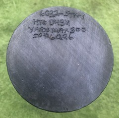 2 & 3/4 Inch Diameter x 6 Inch Long Steel Round Rod Bar Stock 10 & 1/2 Pounds