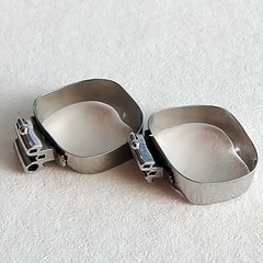 Dental Orthodontic Buccal Tube 1st Molar Tpl/Double Tubes with Bands Convertible