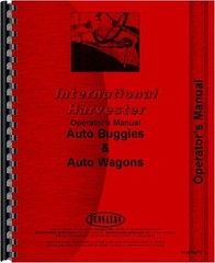 IH International Auto Buggy Wagon Owners Operators Manual