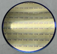 LOT OF 13 200mm Silicon Wafer disks, Gold Exposed Disk for Art, Science, Novelty