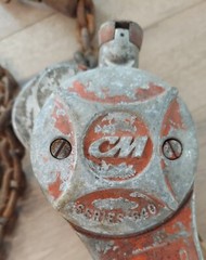 COLUMBUS MCKINNON CM Ratchet Lever Hoist Series 640, 1.5 Ton, chain