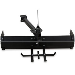 42″ Tow Behind Box Scraper Lawn Tractor Attachments Blade Hitch Tow for ATV UTV