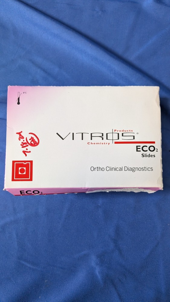 Vitros Ortho Clinical Diagnostics Eco2 Slides (Expired) PN# 8262396