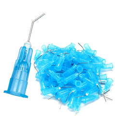 200Pkg 18 Gauge Dental Pre Bent Dispensing Needle Etch Tips – Blunt Disposable O