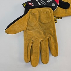 Mechanix Wear M-Pact Leather Gloves Shock Absorbing, Machine Washable Size M