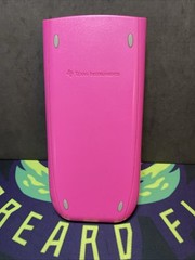 TI-84 Plus C Silver Edition Pink Graphing Calculator Tested Works (No Charger C3