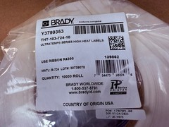 Brady THT-103-724-10 Circuit Board Labels – Polyimide Matte Amber 10,000/Roll