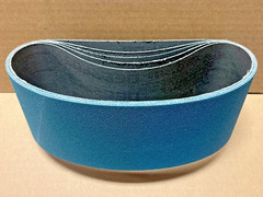 PREMIUM ZIRCONIA, X-WEIGHT SANDING BELTS 4″ X 24″, 10 – PACK, 80-GRIT