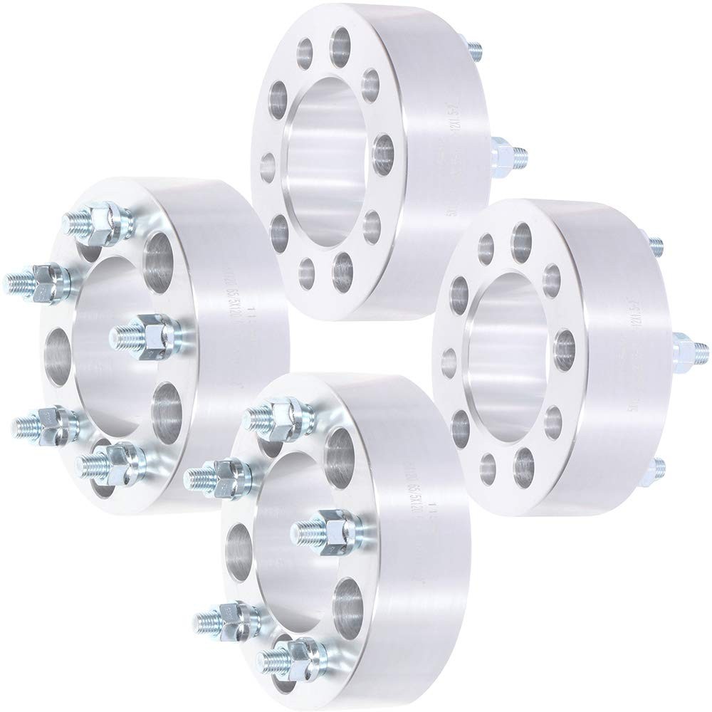 2 inch Wheel Spacers 5×4.75 87.1mm Bore 12×1.5 Lugs for Sonoma XLR Camaro 4PCS