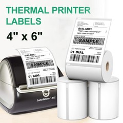 4″ x 6″ Compatible DYMO 4XL Direct Thermal Shipping Labels 1744907 – 220/Roll