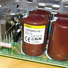 Cosel 48V 6.3A Open-Frame Switching DC Power Supply LDA300W-48