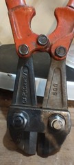 Used 600 Cap 10mm 3/8 24” inch Bolt Cutters / Cable Cutters Hand Tool