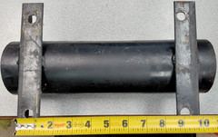 Lead ballast steel container for racing