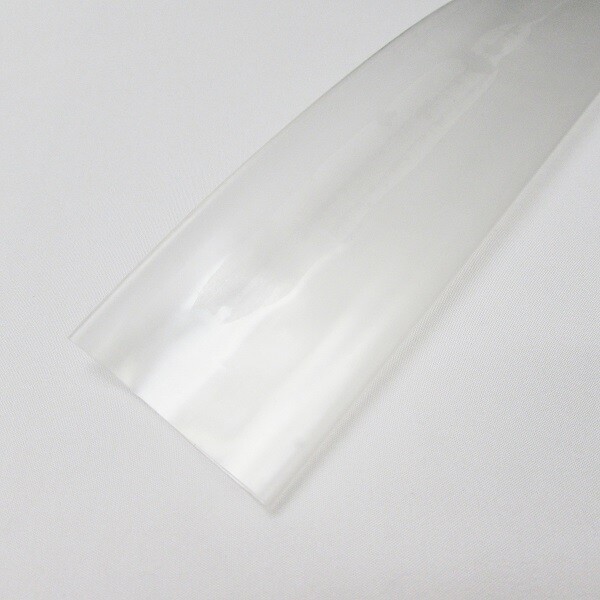 1.375″ ID Clear Heat Shrink Tube 2:1 ratio (8 inches) polyolefin foot/ft/to 35mm
