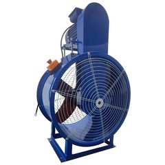 220V Axial Flow Fan 24in Spray Booth Paint Fumes Blower 1450rpm 1500W
