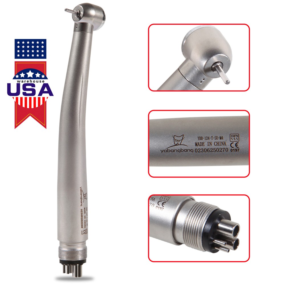 Dental (LED Egenerator Fiber Optic) High Speed Handpiece 2/4Hole Coupler