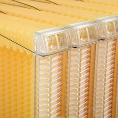 Comb Hive Frame Beehive 7PCS Upgraded Auto Honey Bee Hive Frames Beekeeping Hive