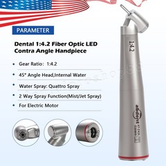 Dental 45° Angle Electric Handpiece Surgical 1:4.2 Fiber Optic NSK Ti Max Z45L