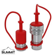 1/2″ Ag Hydraulic Quick Connect Couplers Couplings, Ball Pioneer Style 2 Sets