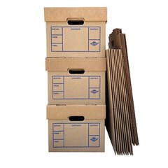 UBMOVE Office Moving Storage Boxes (12 Pk) Miracle File Moving Boxes 15x12x10