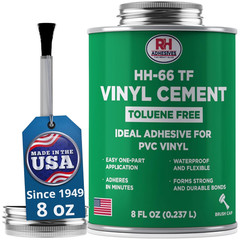 HH-66 Toluene Free Vinyl Cement 8 oz – Vinyl Adhesive, Cement Glue, Industrial C