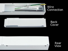 12″ 20Amp Hardwired Power Strip, HT104VW