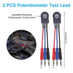 26x Multimeter Test Lead Set Potentiometers Alligator Clip Test Plug Probe Pen