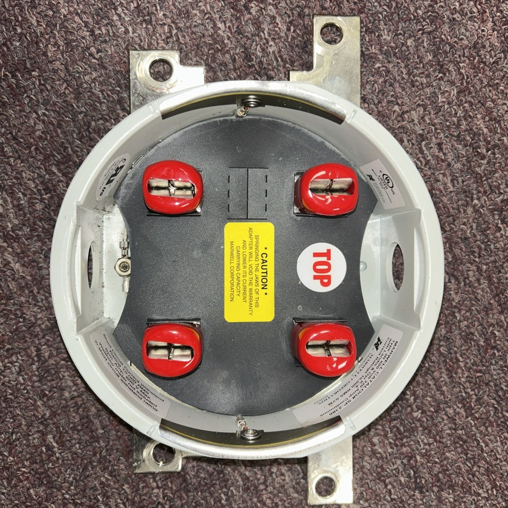 Marwell SP 2386 Type 3R Volt 320 Amp Continuous Meter Socket