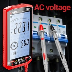 Digital Multimeter Voltmeter Tester TRMS 6000 Counts Rechargeable Auto Ranging