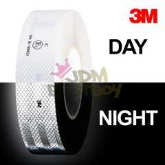 3M 2″x150′ Diamond Grade White Conspicuity Tape CE Approved Reflective Safety