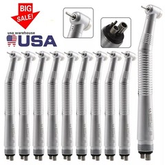 10 Pcs Seasky NSK PANA MAX Style Dental High Speed Turbine Handpiece Push 4Holes