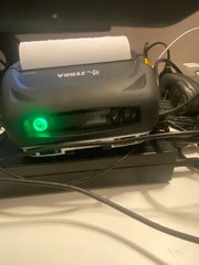 Zebra ZQ521 Mobile Printer (ZQ52-BUE000E) Bluetooth – Tested w/ Battery & Bag