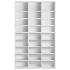 Media Storage Cabinet, 9 – layer DVD Shelf Holds up to 756 CDs, Adjustable CD