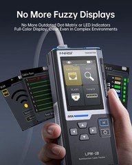 FNIRSI LPM-10A Digital Network Cable Tracker POE Tester RJ45 RJ11 Line Finder