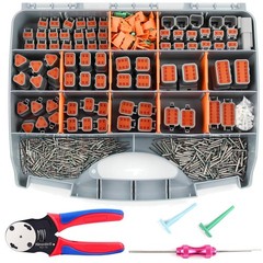 Connector Kit + Crimper Tool – 504 Pcs
