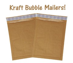 Brown Kraft 4×8, 5×9, 6×10, 8×12, 10×15 Padded Shipping Bubble Mailers Envelopes