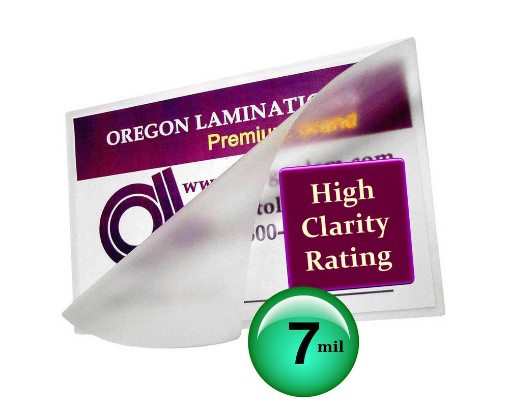 200/pack Legal size Hot Laminating Pouches 7 Mil 9 x 14-1/2 Clear 9×14.5