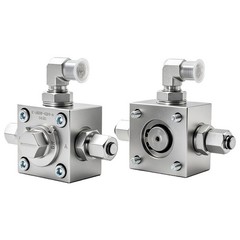 2 Three Way Diverter Valves for 1-2 ton Chinese Mini Excavator Fast Shipping