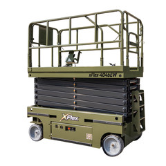 2026 XFLEX 4046EW 4WD ELECTRIC SCISSOR LIFT VERTICAL 40 FEET MANLIFT 705lbs LOAD